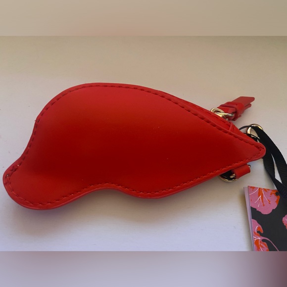 DVF Diane Von Furstenberg DVF x target Red Lip coin pouch - Picture 3 of 6